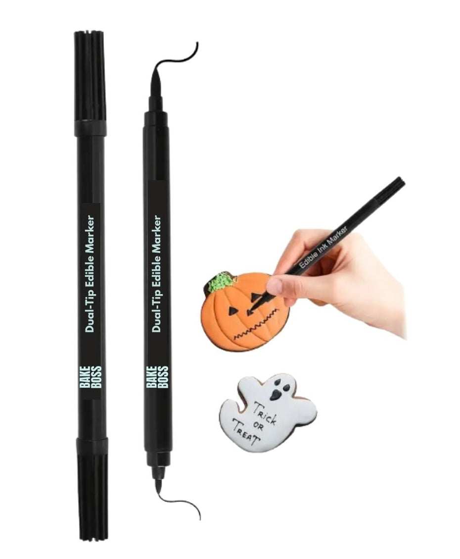 Dual Tip Edible Marker  BLACK